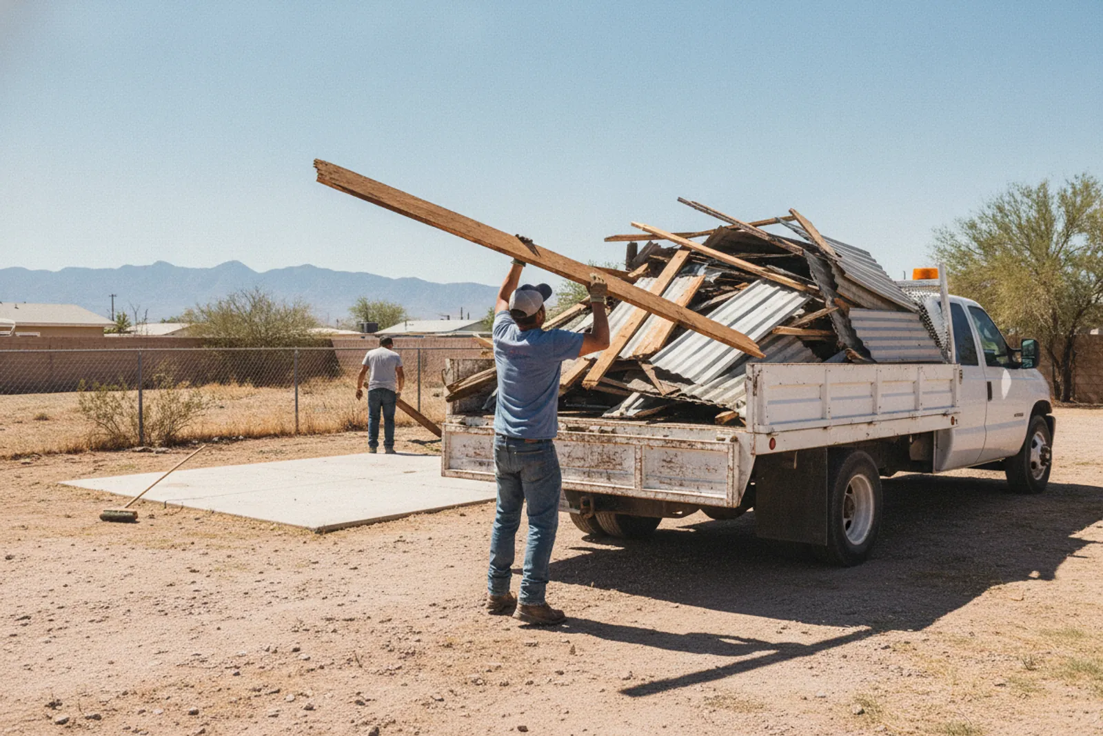 Shed Haul-Away & Debris Removal service in El Paso TX